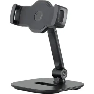 K&M 19800 Tabletop Stand for Smartphones and Tablets (Black)