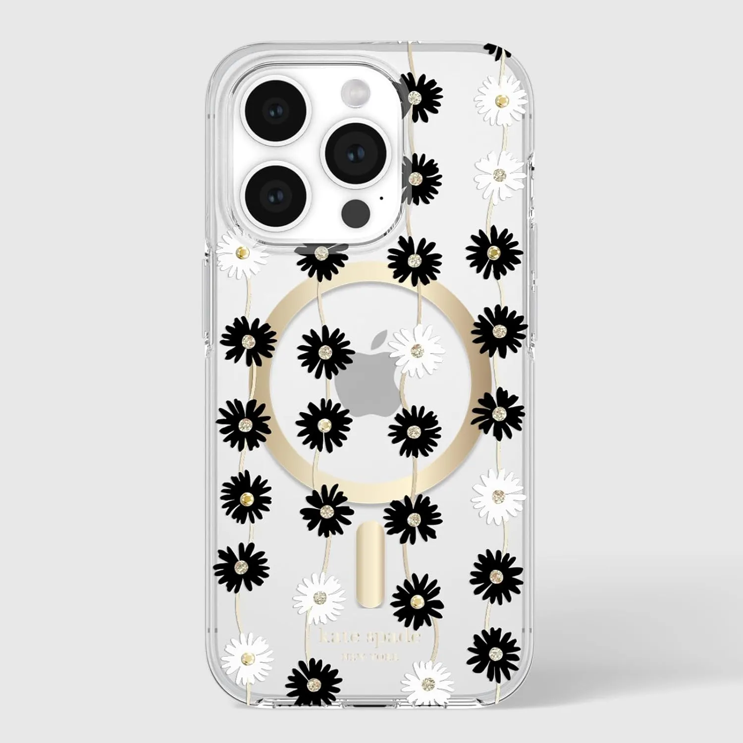 kate spade new york iPhone 15 Pro Case, Compatible with MagSafe - Daisy Chain