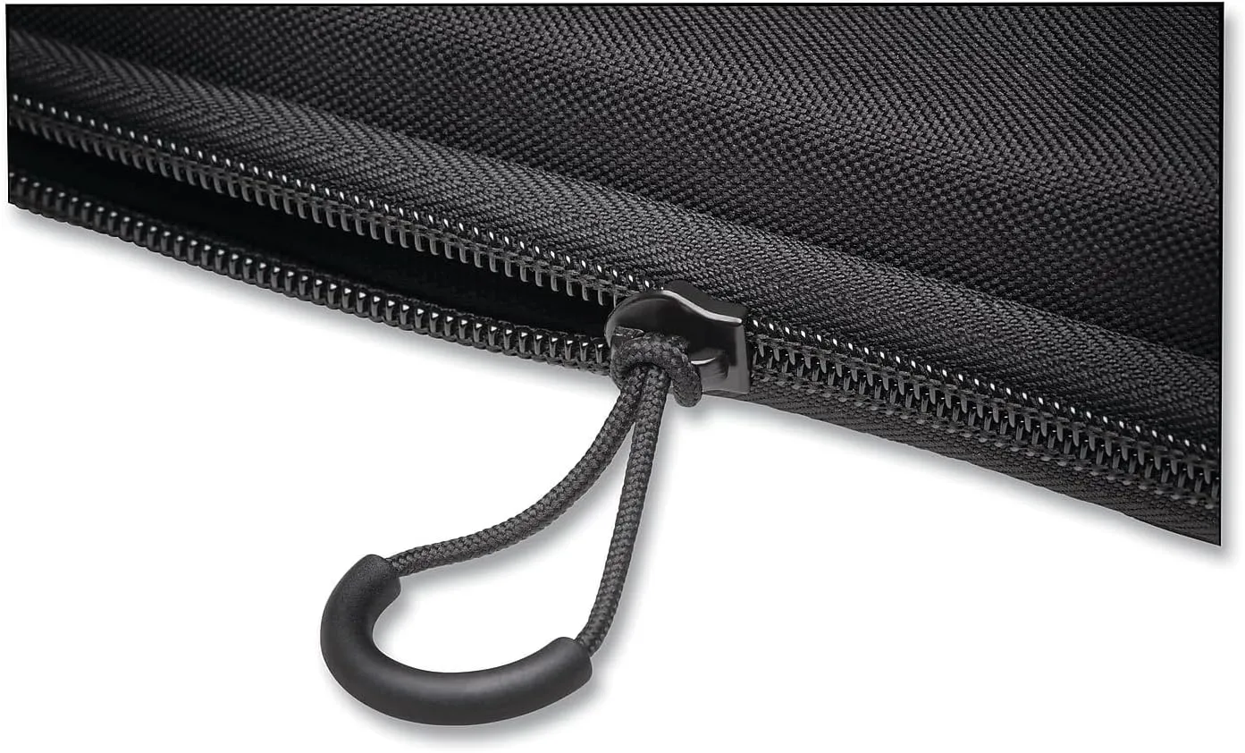 Kensington LS520 Stay-On Laptop Case for 11.6" Chromebooks & Laptops, Clamshell, Shoulder Strap, Water-Resistant (K60854WW), Grey
