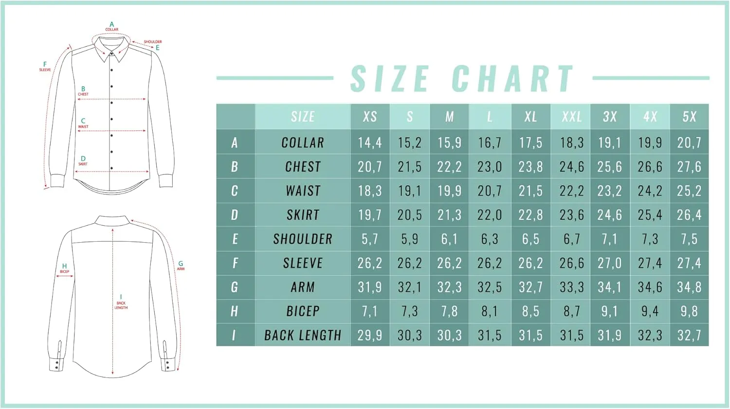 KIGILI - Men's Oxford & Non-Iron Dress Shirts- Slim Fit Long Sleeve Buttoned-Collar Solid Turkish Cotton