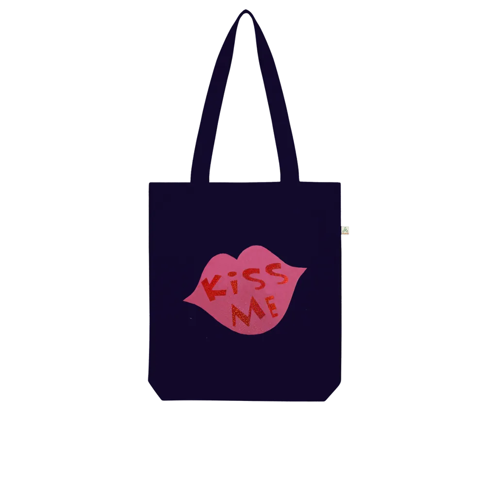 KissMe Organic Tote Bag