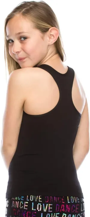 Kurve Premium Girls Seamless Supersoft Wide Strap Comfortable Racerback Tank (Made with Love in The USA)