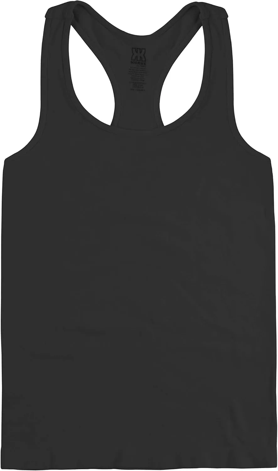 Kurve Premium Girls Seamless Supersoft Wide Strap Comfortable Racerback Tank (Made with Love in The USA)