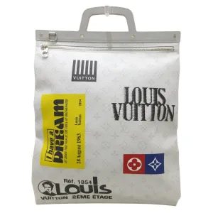 Louis Vuitton Flat Vertical  Canvas Tote Bag ()