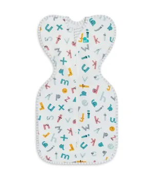 Love to Dream Swaddle UpECOVERO Moderate Alphabet Soup White