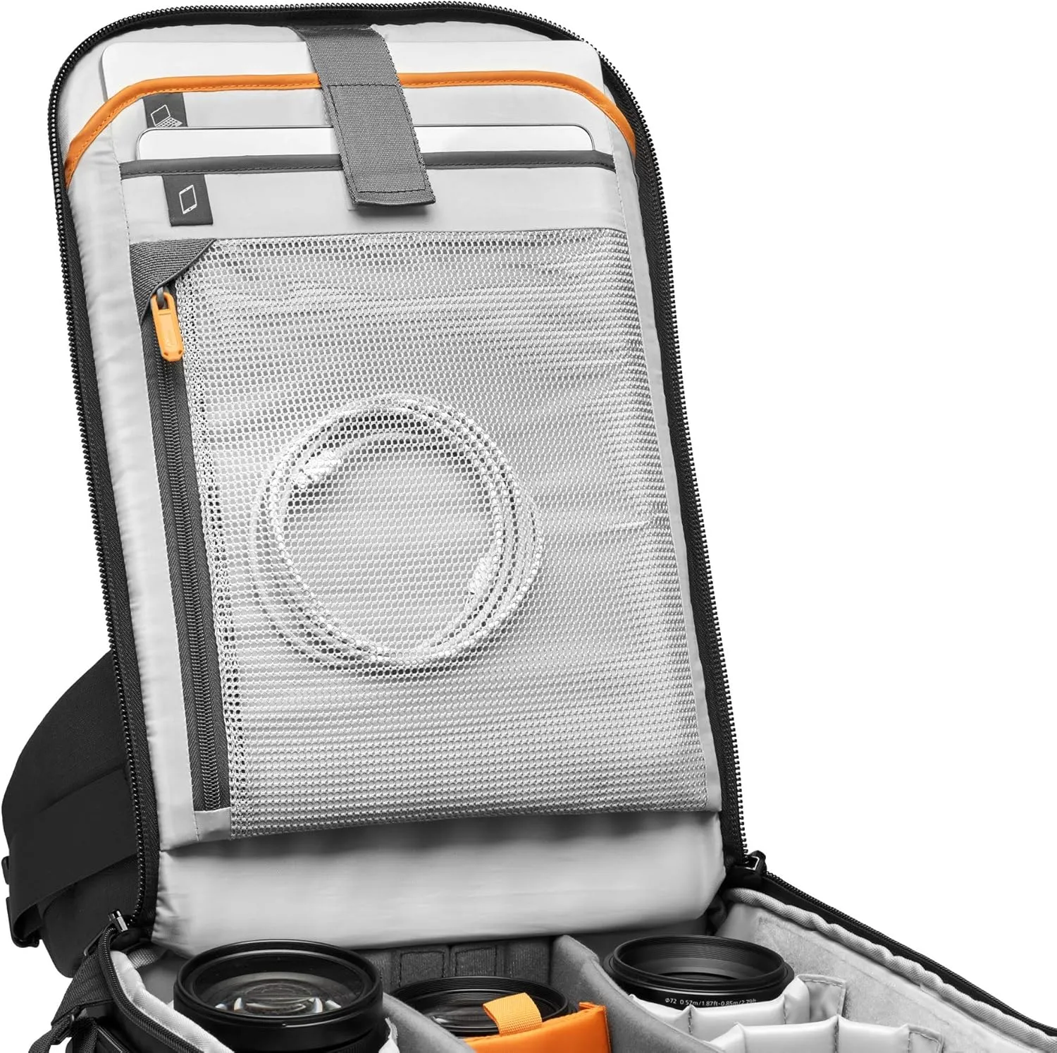 Lowepro Flipside BP 400 AW III Mirrorless and DSLR Camera Backpack - Black - with Rear Access - with Side Access - with Adjustable Dividers - for Mirrorless Like Sony 7 - LP37352-PWW