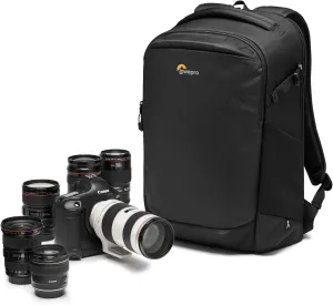 Lowepro Flipside BP 400 AW III Mirrorless and DSLR Camera Backpack - Black - with Rear Access - with Side Access - with Adjustable Dividers - for Mirrorless Like Sony 7 - LP37352-PWW