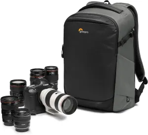 Lowepro Flipside BP 400 AW III Mirrorless and DSLR Camera Backpack - Dark Grey - with Rear Access - with Side Access - with Adjustable Dividers - for Mirrorless Like Sony 7 - LP37353-PWW