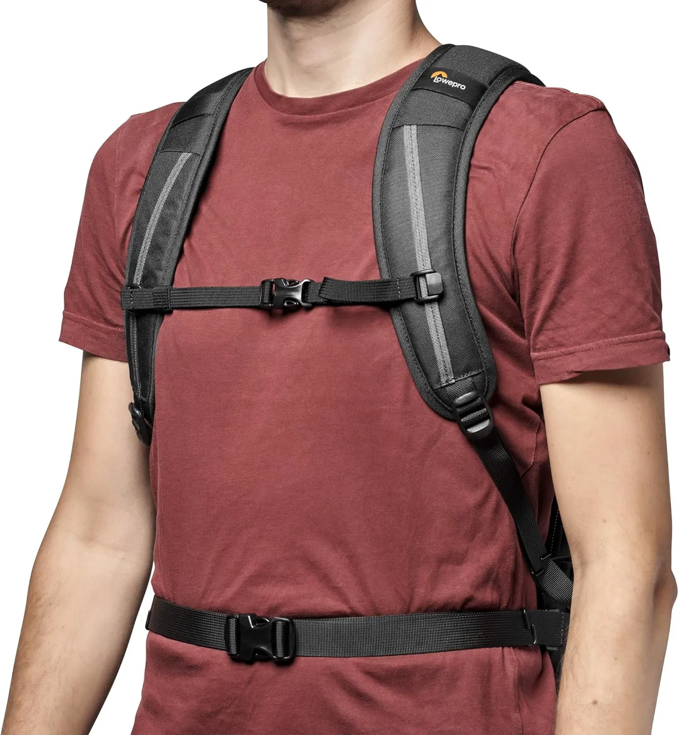 Lowepro Flipside BP 400 AW III Mirrorless and DSLR Camera Backpack - Dark Grey - with Rear Access - with Side Access - with Adjustable Dividers - for Mirrorless Like Sony 7 - LP37353-PWW