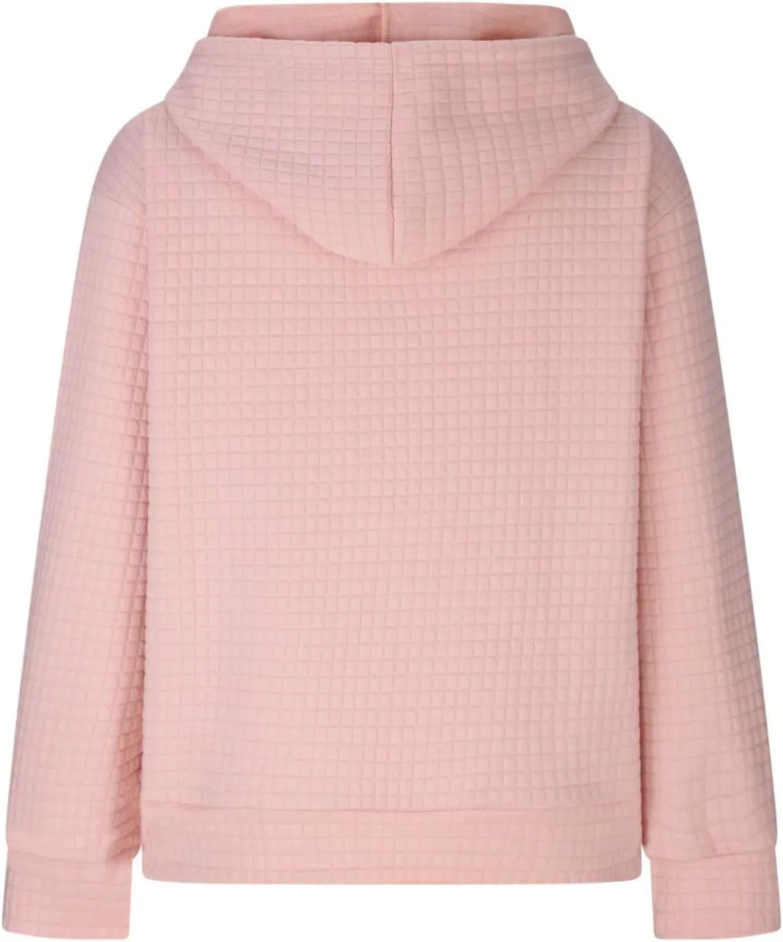 LRMQS Hoodies for Women Trendy Fall Fashion 2024 Waffle Knit Drawstring Pullover Sweatshirts Loose Fit Casual Cute Clothes