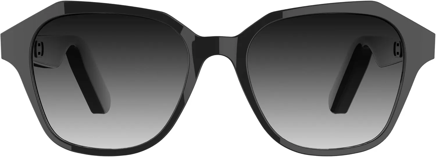 Lucyd - Smart Glasses w/UV Protection for Men & Women - Open Ear, Noise Canceling Wireless Mics, Compatible with Voice Assistants  Penumbra