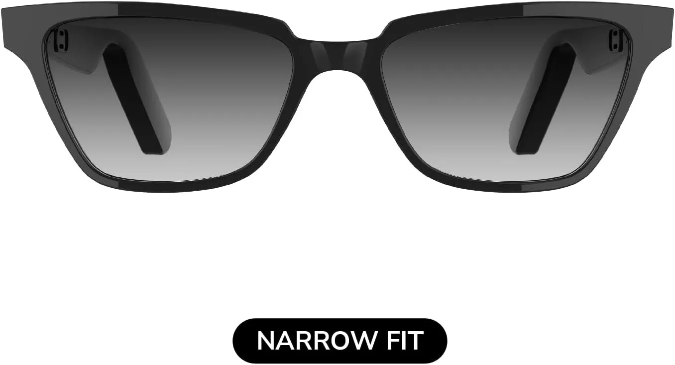 Lucyd - Smart Glasses w/UV Protection for Women - Open Ear, Noise Canceling Wireless Mics, Compatible with Voice Assistants  Nebula