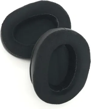 Memory Foam Ear Pads for Headphones Soft and Elastic Velour for Hm5 Q701 and Large Over-Ear Models