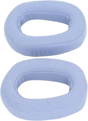 Memory Foam Ear Pads, Headset Ear Cover, Comfort Mesh Fabric Replacement Ear Pads, Repair Parts (Saluaquinsfdbgr3ec-12)