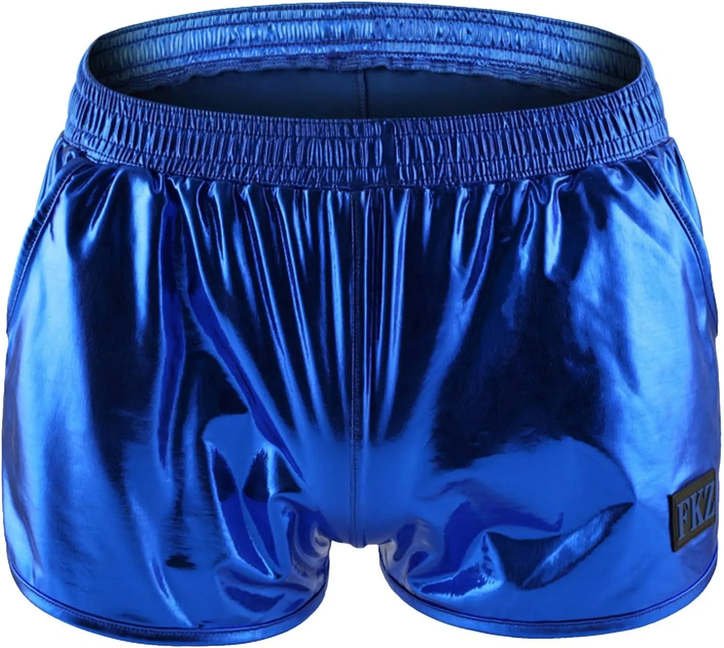 Mens Boxer Shorts Lightweight Ice Silk Hipsters Trunk PU Leather Boxers Briefs Soft Comfortable Custom Boxers