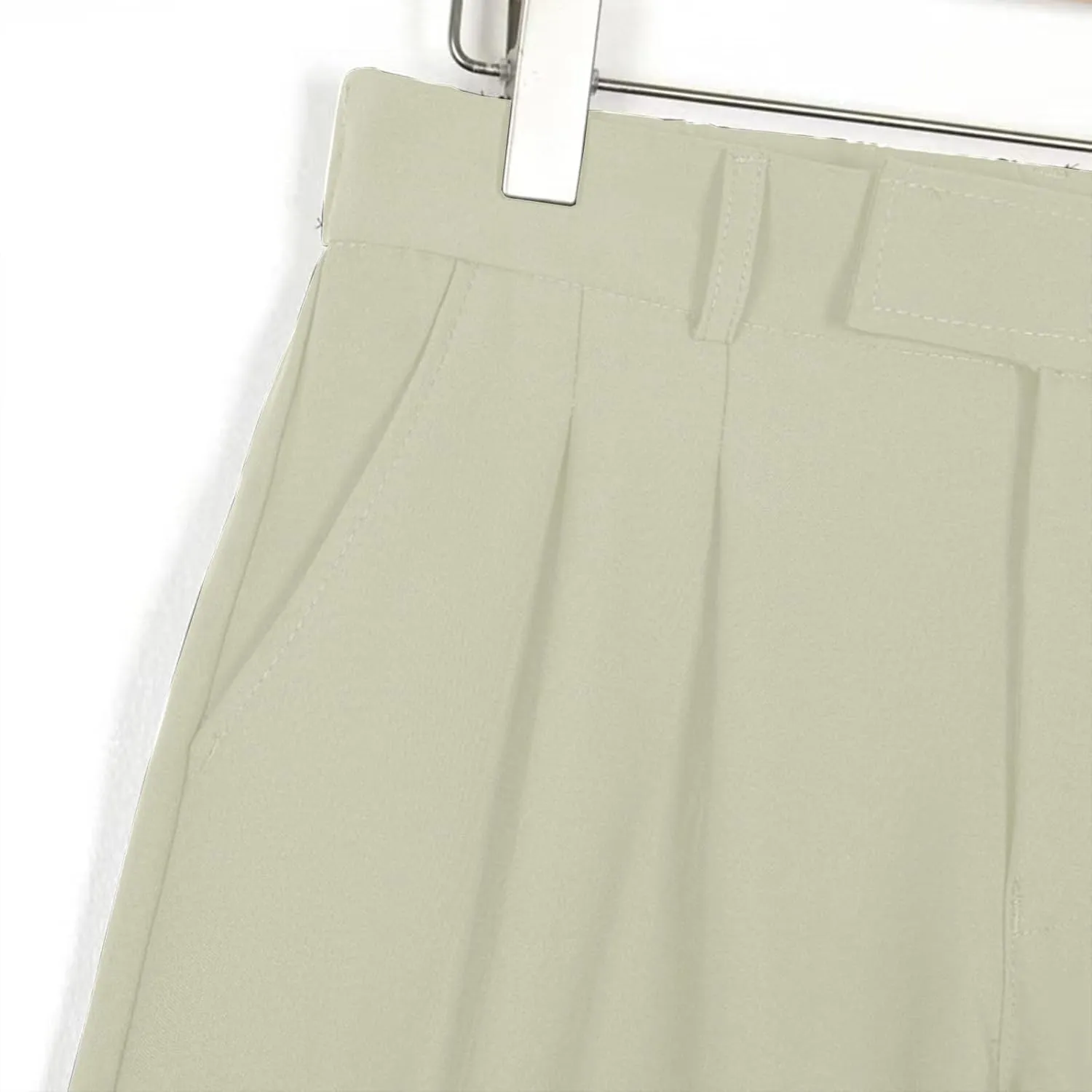 Men's Casual Dress Shorts Comfortable Breathable Slim Fit Chino Pants for Business Leisure and Outdoor Summer