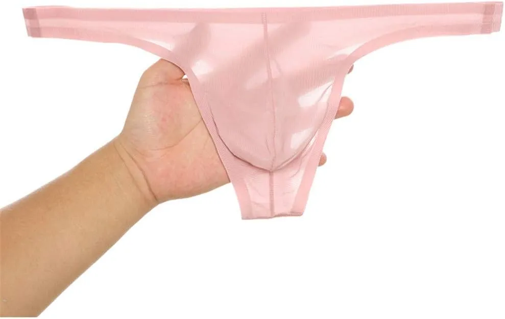 Men's Mesh Comfortable Underwear And Translucent Fashion Thin Breathable Men's underwear Mens Briefs Big And Tall