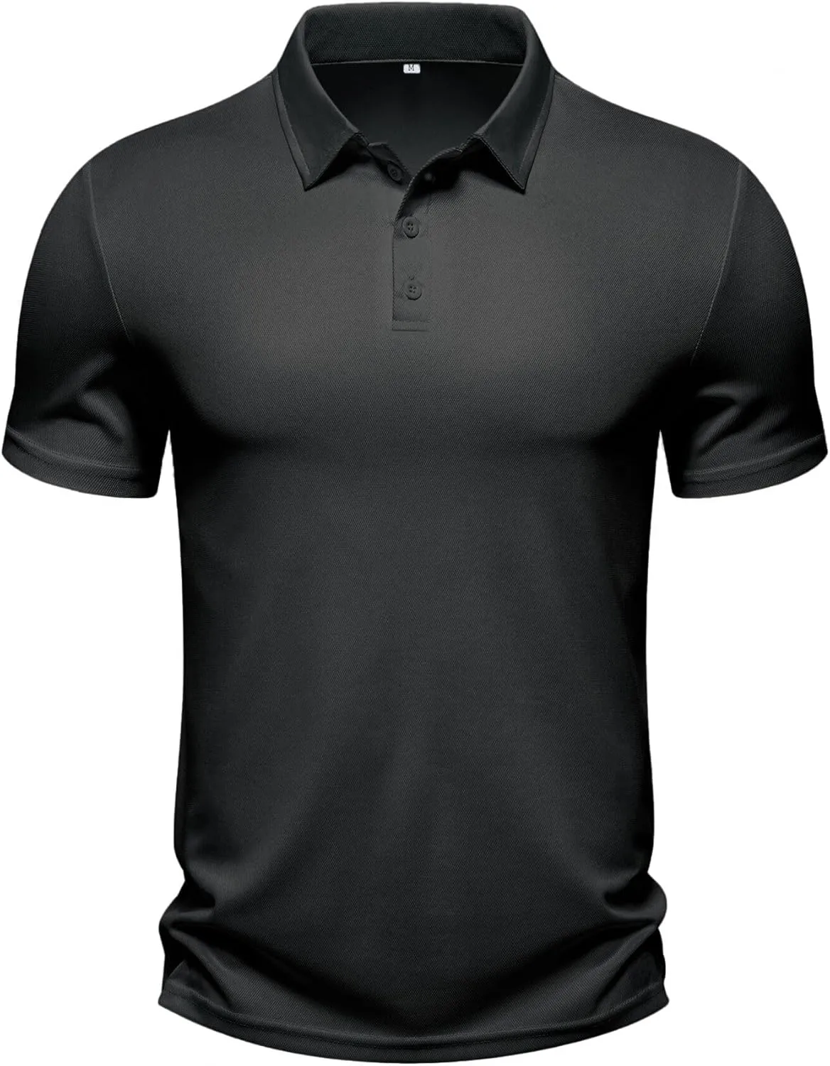Men's Performance Golf Polo Shirt Moisture Wicking Quick Dry Short Sleeve Polo Shirts for Men Casual Activewear