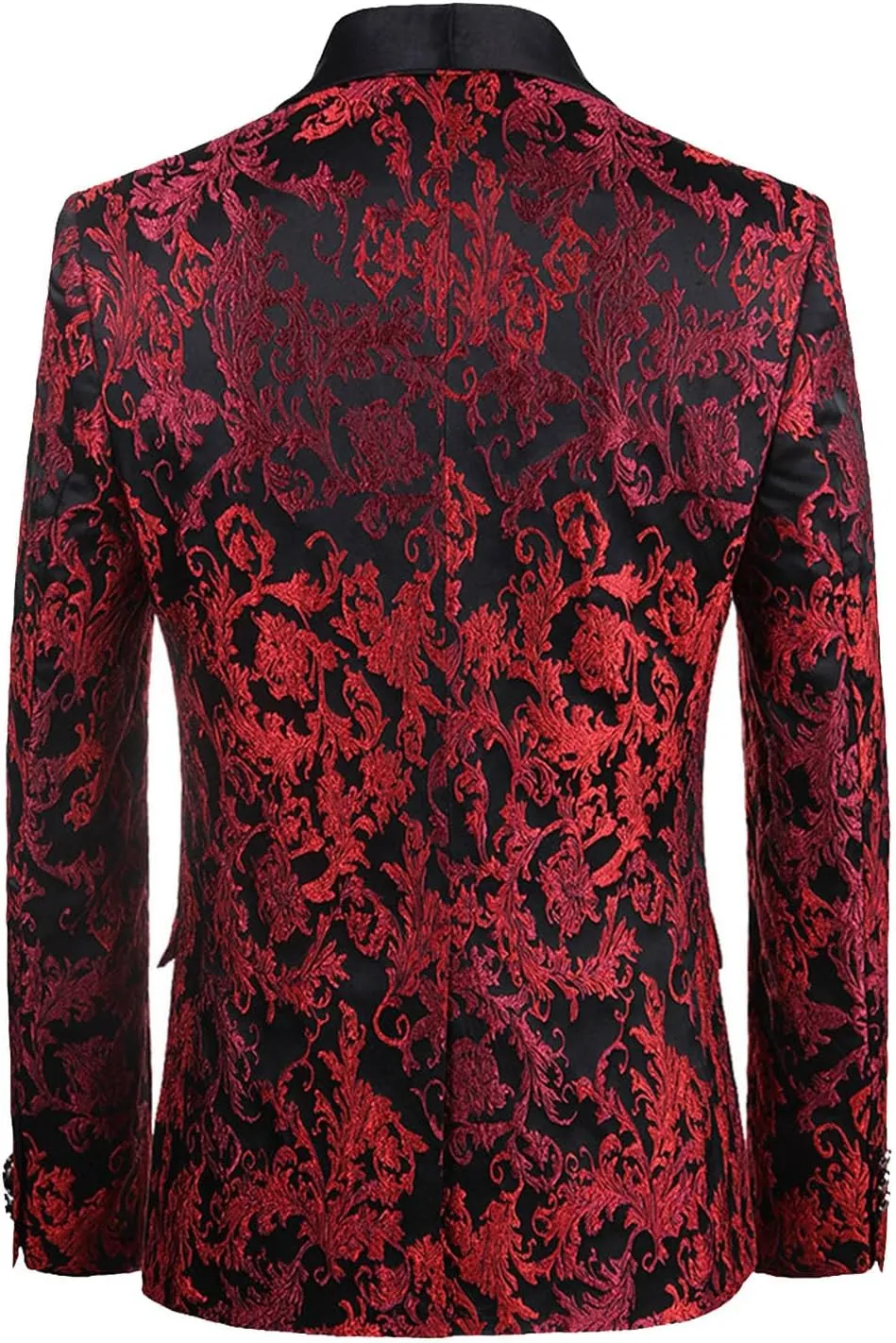 Mens Suit Casual Two- Suit Love Printed Coat Jacket Pants Suit Comfortable Soft Vest Pant Suits for Men Big and Tall