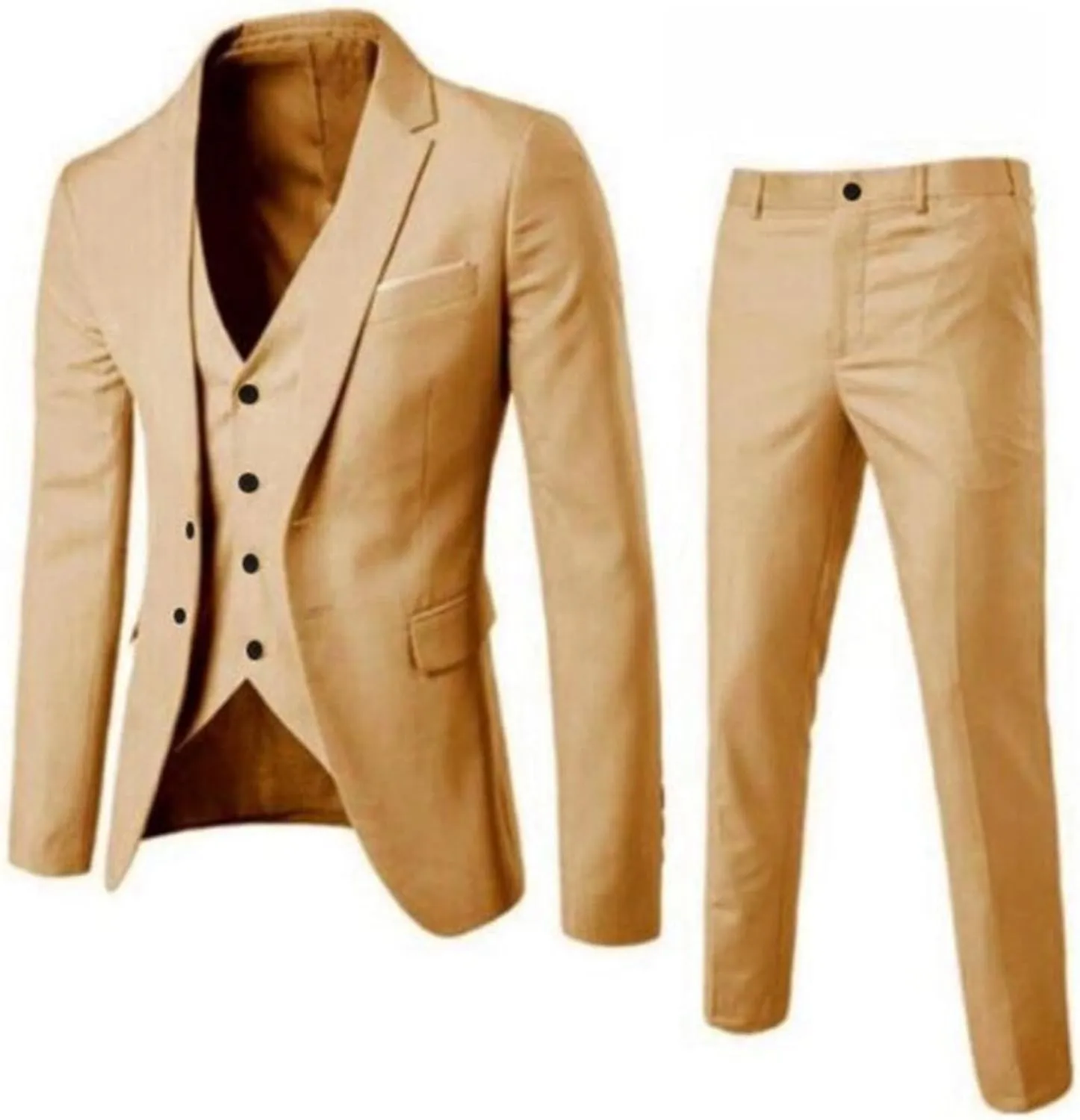 Mens Suit Casual Two- Suit Love Printed Coat Jacket Pants Suit Comfortable Soft Vest Pant Suits for Men Big and Tall