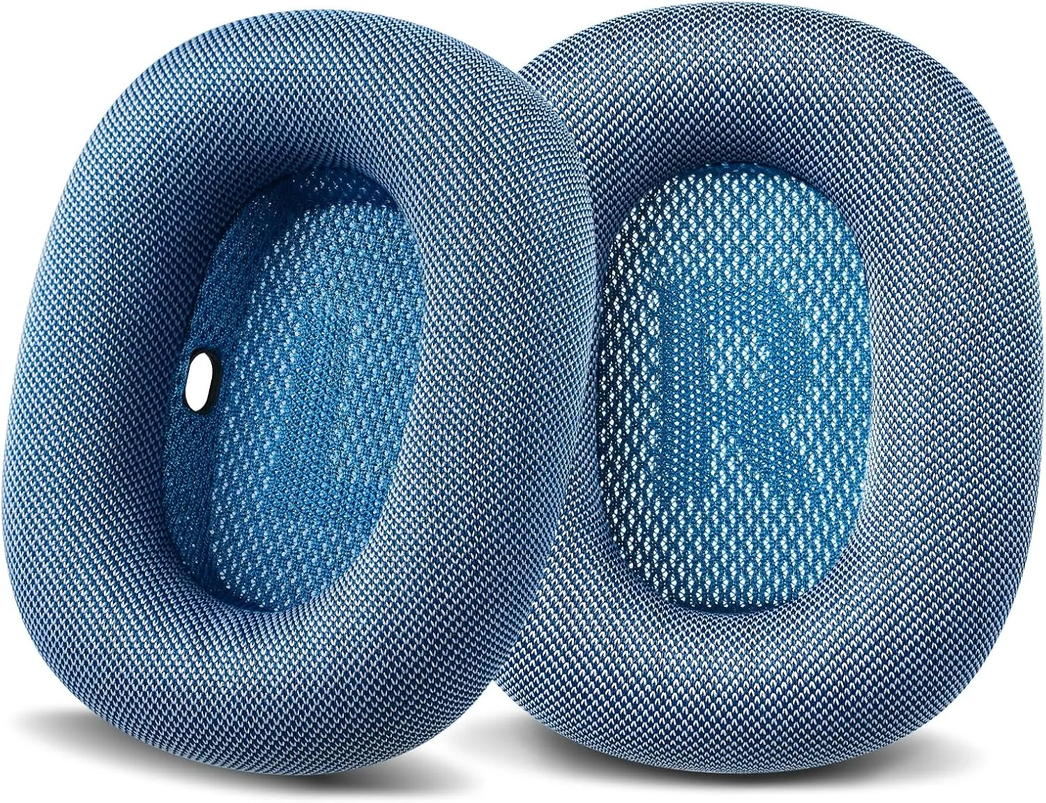 Mesh Fabric Ear Pads for AirPods Max Headphones,Upgraded Earpads Replacement Ear Cushions with Silicone,Memory Foam and Powerful Magnets for Apple AirPods Max Headsets (Sky Blue)