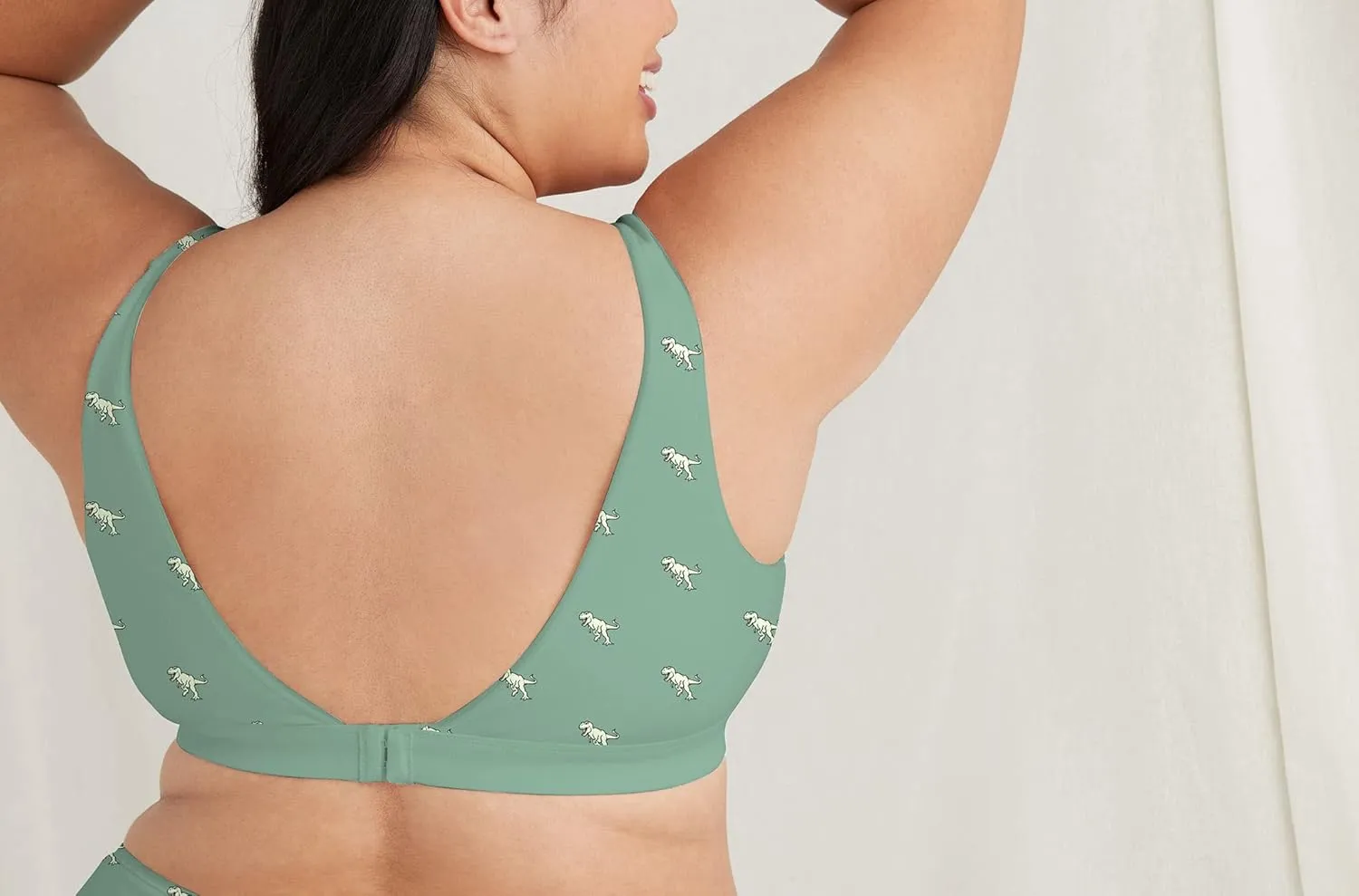 MeUndies Stretch Organic Cotton V-Neck Bra  Comfortable Bralette for Women  No Underwire - Amazon Exclusive Fabric
