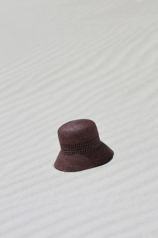 Mia Bucket Hat Chocolate