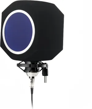 Microphone Isolation Shield, Mic Wind Shield Ball Cover with Pop Filter for Reducing Noise & Reflection, Music Recording Studio Podcast Equipment, High-Density Sound Absorbing Foam