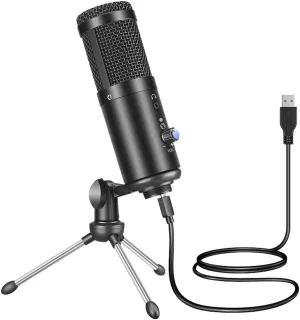 Microphone USB Condenser Microphones for Laptop Computer Recording Studio Streaming Gaming Karaoke Videos