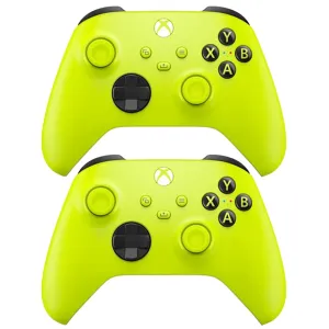 Microsoft QAU-00021 Xbox Wireless Controller for Xbox Series X/S Electric Volt 2 Pack