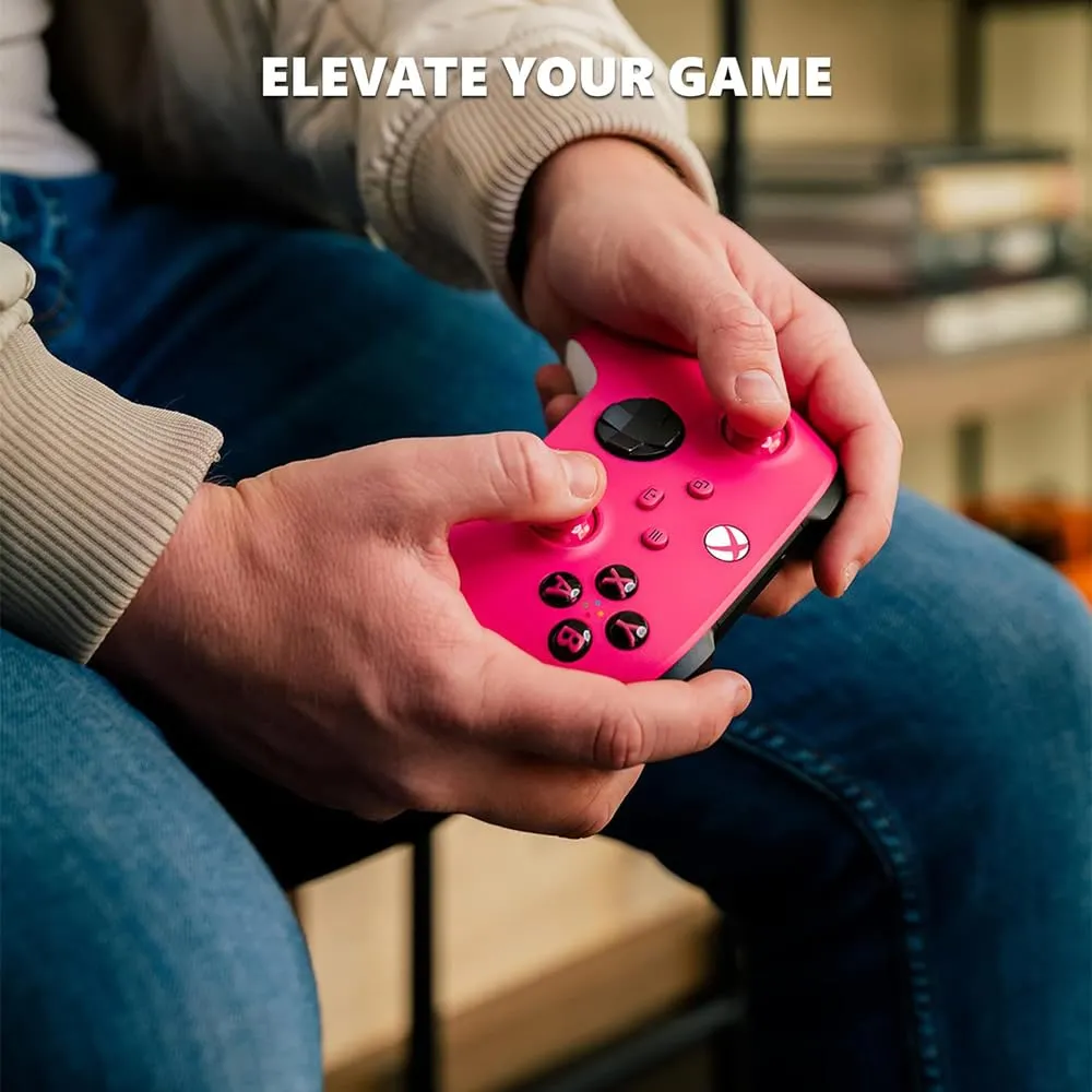 Microsoft QAU-00082 Xbox Wireless Controller Deep Pink 2 Pack