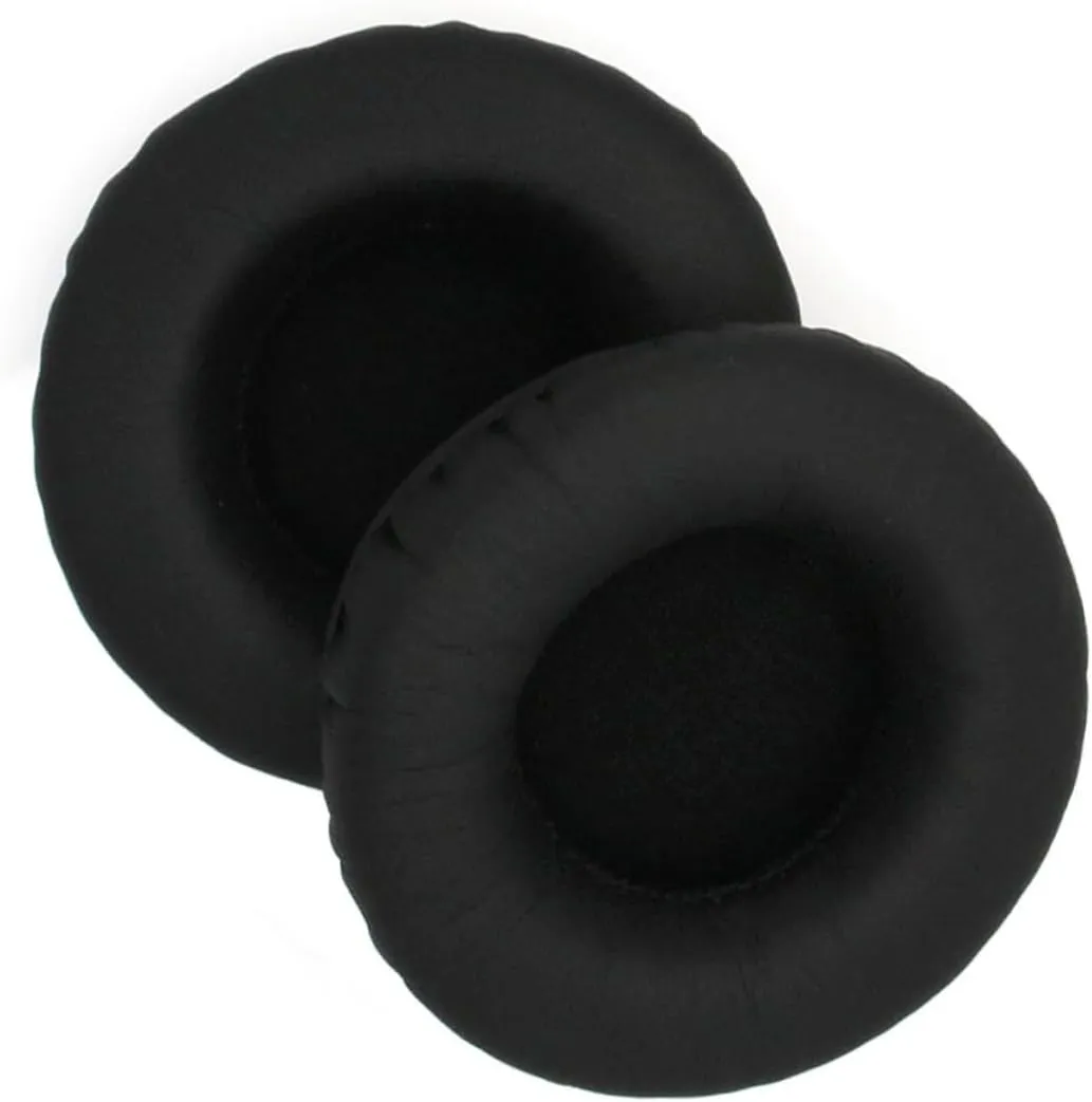 Mikikit Headphone Pads Replacement Protein Leather Memory Foam Soft Ear Pads for Comfortable