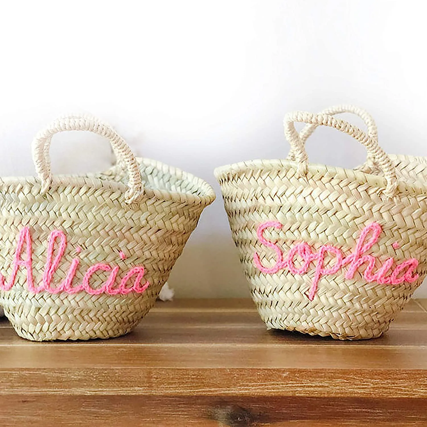 Mini Straw Basket