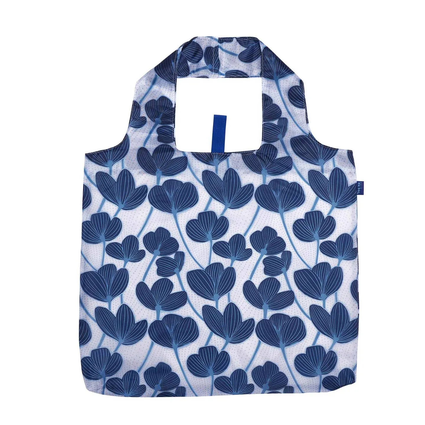Modern Poppy Blu Bag Reusable Shopper Tote