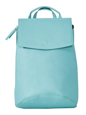 Mona B Convertible Daypack for Offices Schools and Colleges with Stylish Design for Women: Turquoise