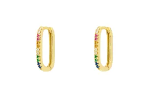 Myers Multicolour Hoop Earrings