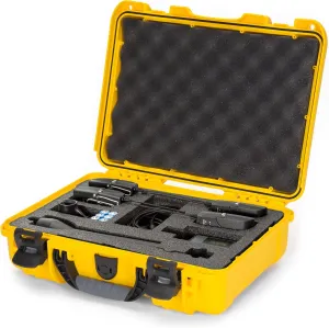 Nanuk Waterproof Hard Case with Foam Insert for Sennheiser ENG or Senal Systems - Yellow, (910-SE34)
