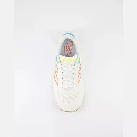 New Balance Women's 880v14 Running Shoes- Sea Salt/Gulf Red