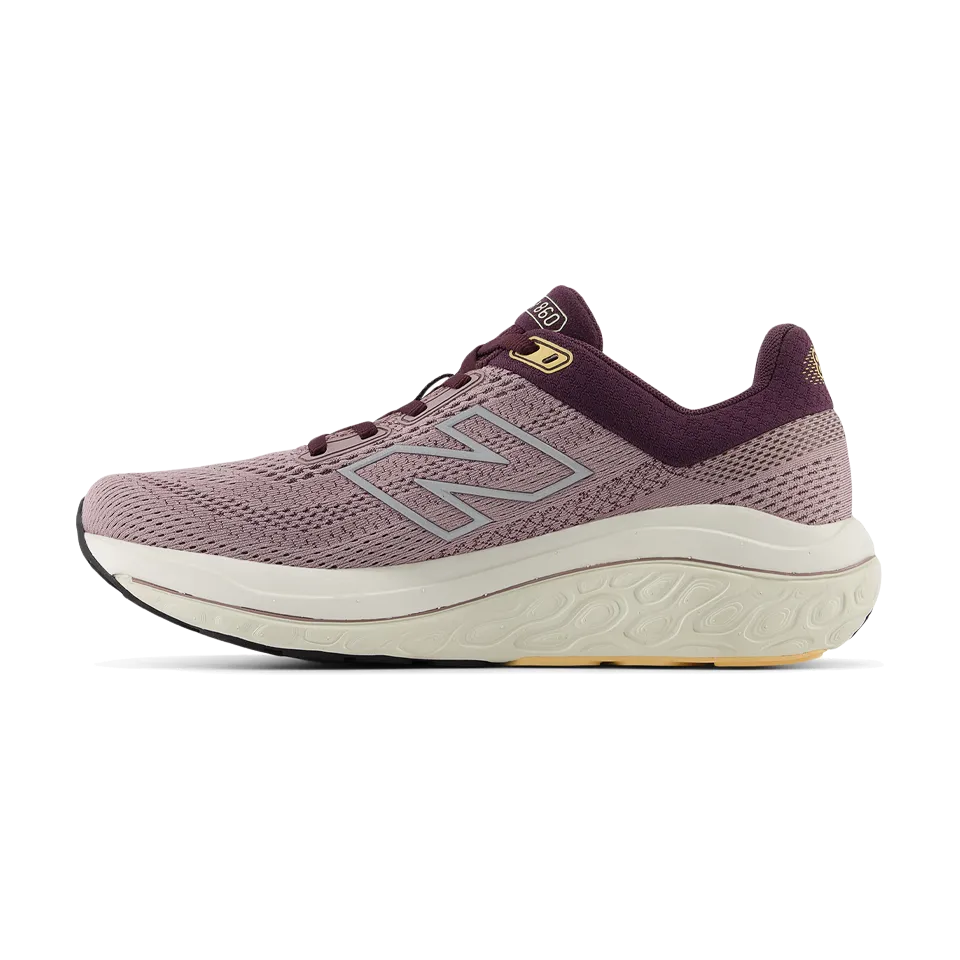 New Balance Women's Fresh Foam X 860 v14 Ice Wine/Plum Brown