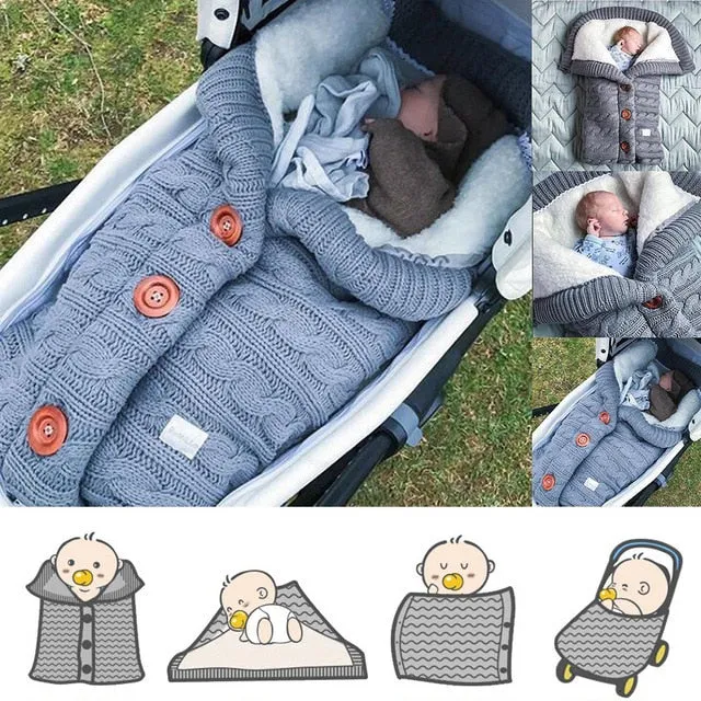 Newborn Baby Winter Warm Infant Sleeping Bag