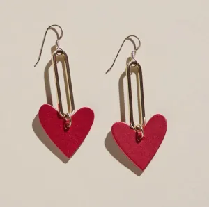 Nickel & Suede Crimson Shimmer Milas