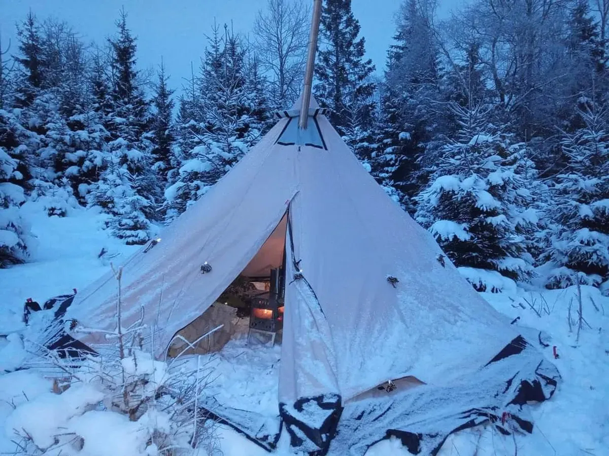 NORTENT Lavvo 6 PC Tipi Tent