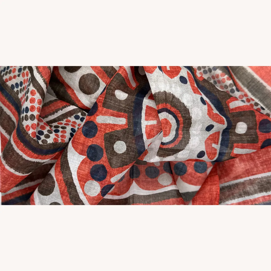 Orange Cotton Bandana