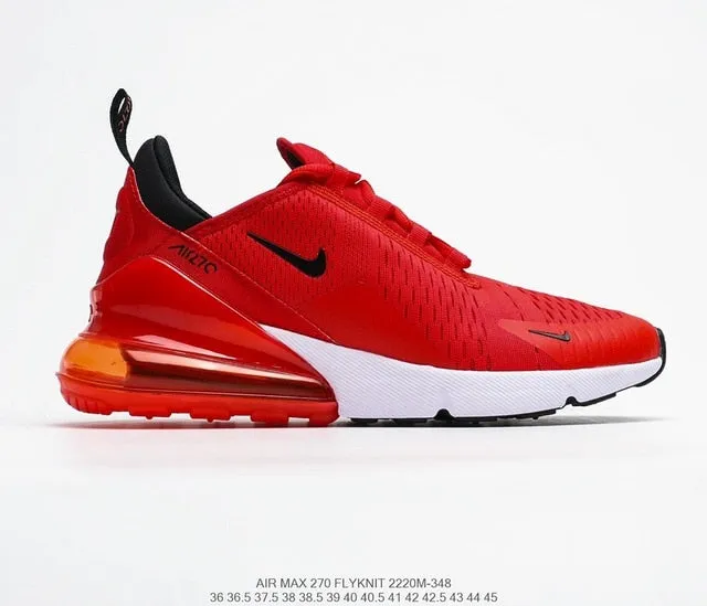 Original Air Max 270 Outdoor Sports Running Shoes Casual Shoes Comfortable Mesh Shoes