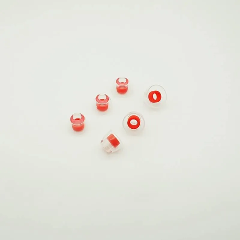 PAC LStips 4.5mm Replacement Silicone Eartips Soft Universal (S/M/L) Ear Tips, in-Ear Earbuds Tips for 4.5mm-6.5mm Inner Nozzle Ear Earphones/Sports Earbuds/Wireless IEMs (3 Pairs) (MMM)