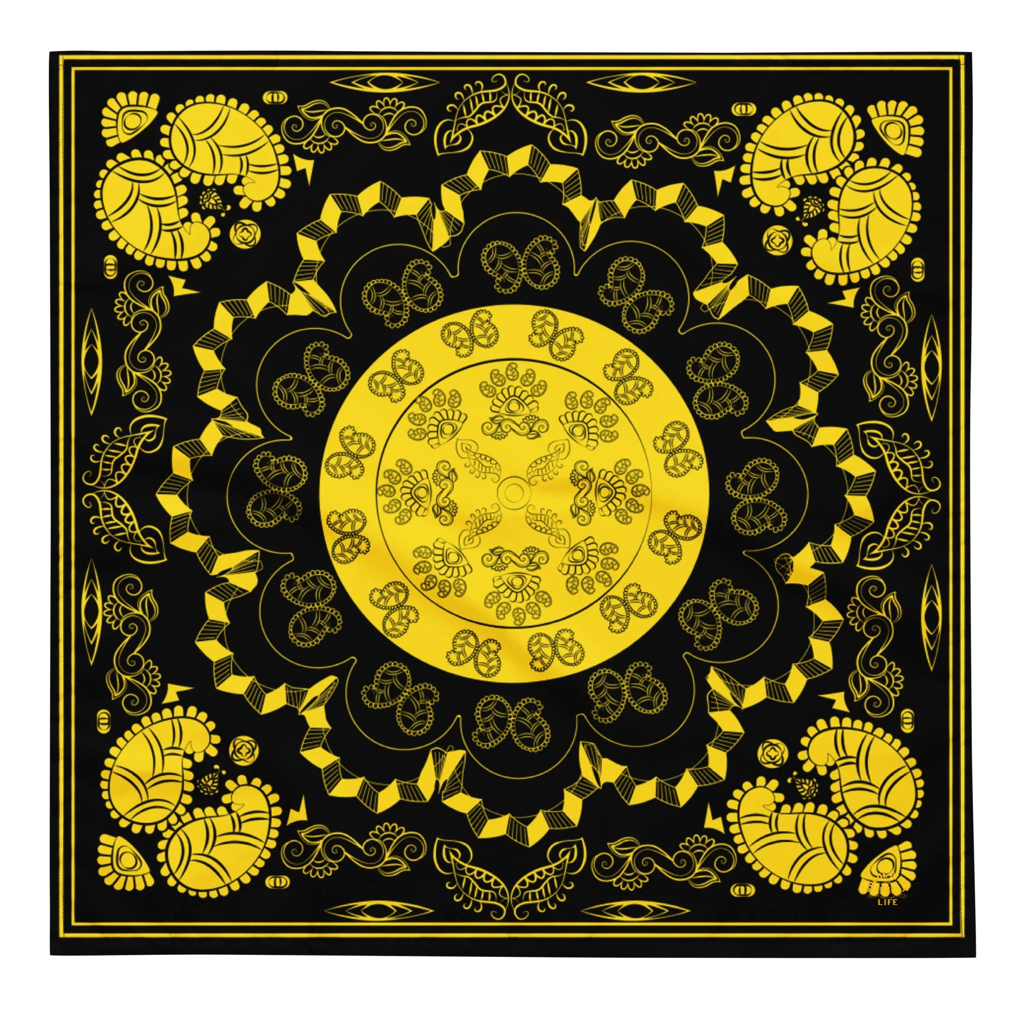 Paisley [Yellow] | Bandana