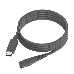PD100W USB Type C Male to DC5521 5.5x2.1mm Female Power Extension Cable for Laptops and Mobile Devices Power Supply