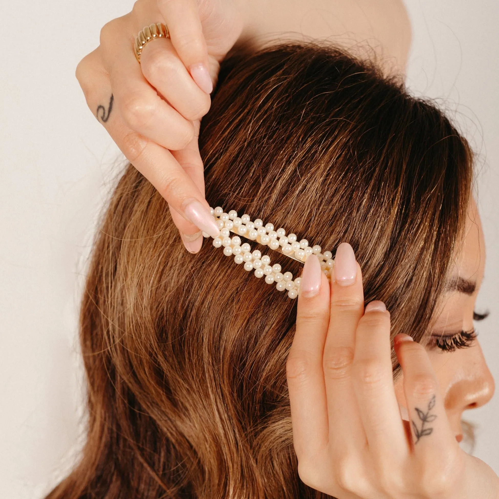 Pearl Hair Clips