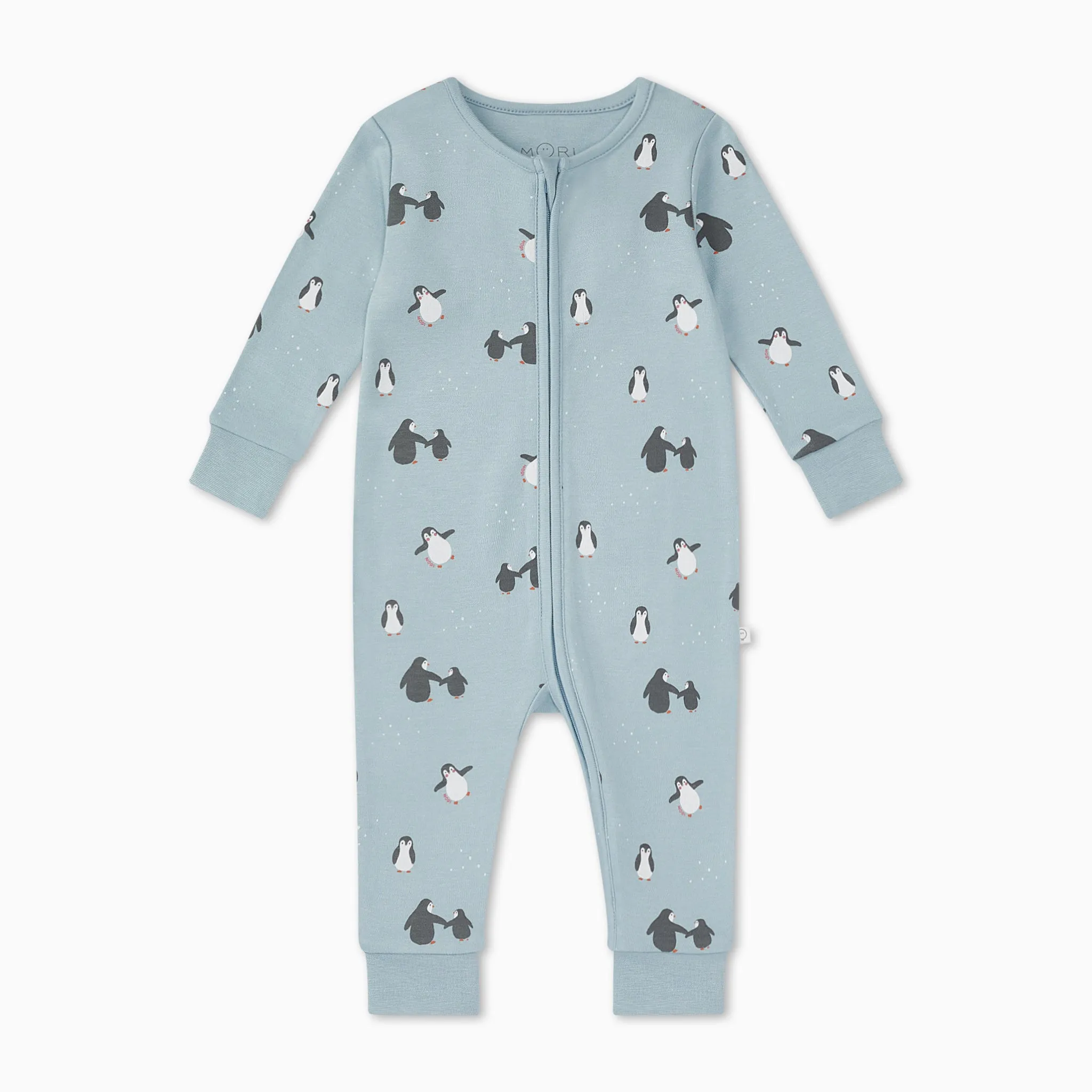 Penguin Print Clever Zip Sleepsuit