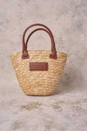 Petite Basket Bag - Natural